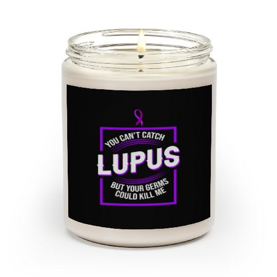 Lupus Catch Survivor Warrior Scented Candles