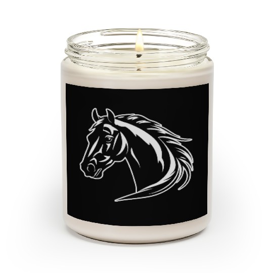 Horse Equine Pony Scented Candles