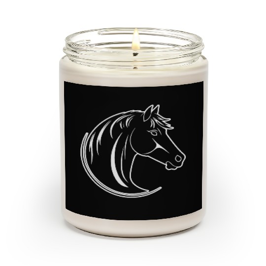 Horse Equine Pony Scented Candles