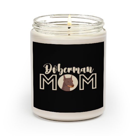 Doberman Mom Scented Candles