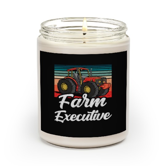 Farm Executive Farmers Ranch Farming Farmer Scented Candles