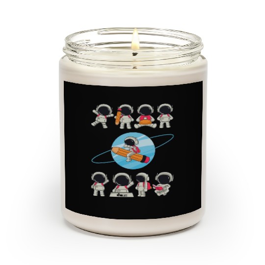 WINKYES - Funny Astronauts Scented Candles