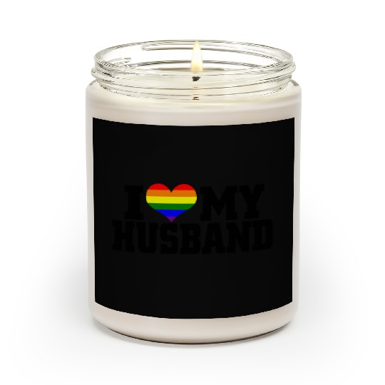 I Love My Husband Scented Candles