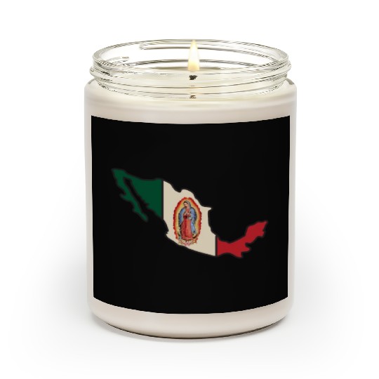 Our Lady Of Guadalupe Virgin Mary Scented Candles