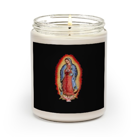 Our Lady Of Guadalupe Virgin Mary Scented Candles