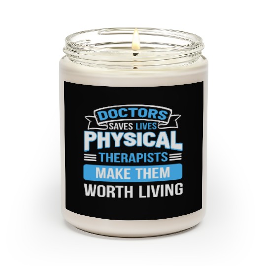 Kinesiologist Physical Therapist Sport Science Scented Candles