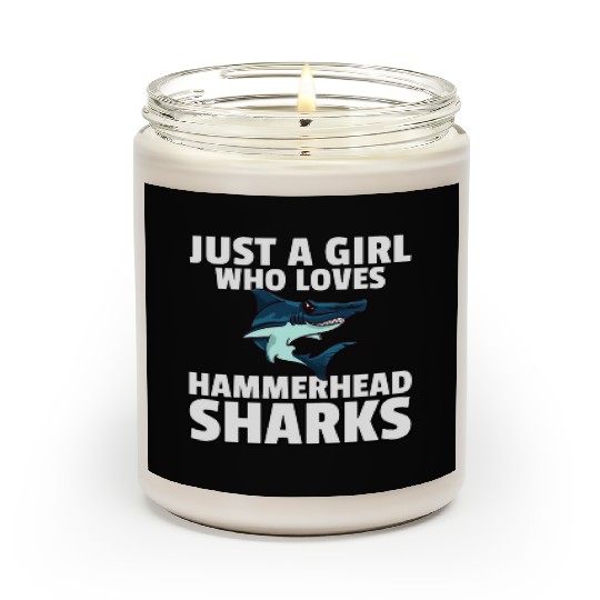 Hammerhead Shark Scented Candles