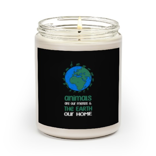 Earth Day Scented Candles
