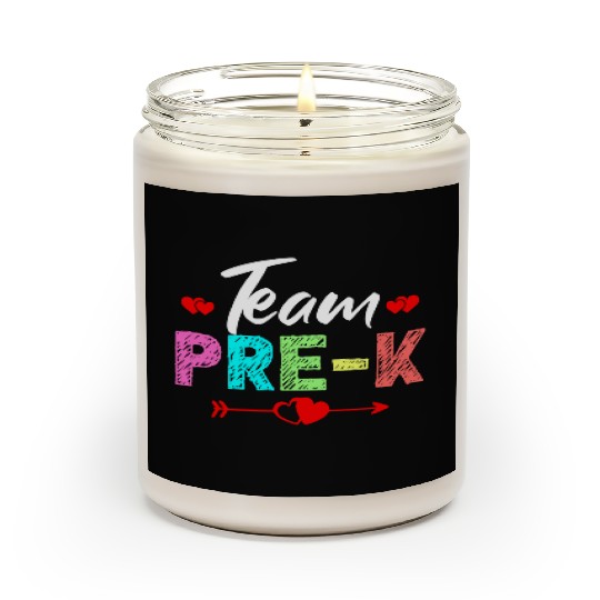 Team Pre K Teacher Scented Candles