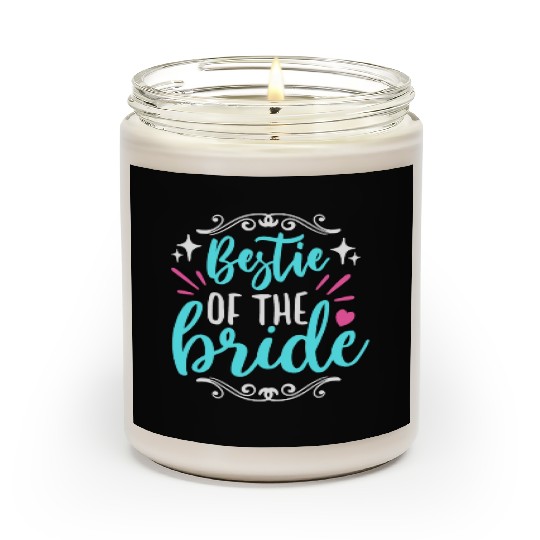 Maid Of Honor Bestie Of The Bride Wedding Bridal Scented Candles