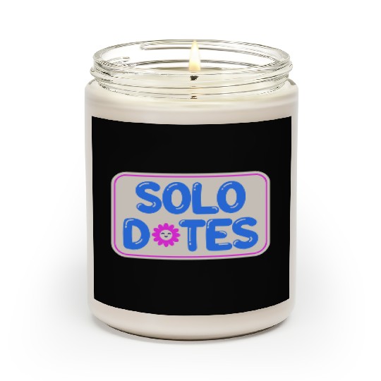 Solo Dates Self Love hippie Scented Candles