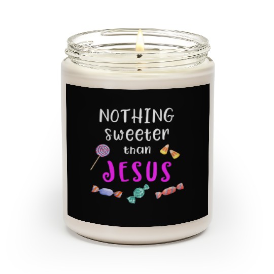 Christian , Jesus Trunk Or Treat Candy Scented Candles