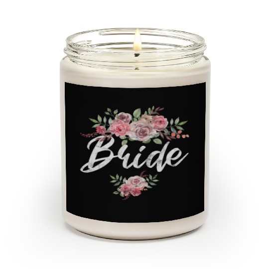 Bridal Shower Wedding Bride Scented Candles