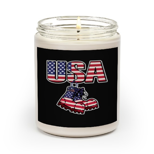 God bless America the land of the free Scented Candles