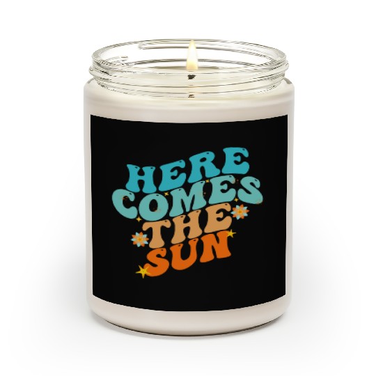 Here Comes The Sun Funny Scented Candles