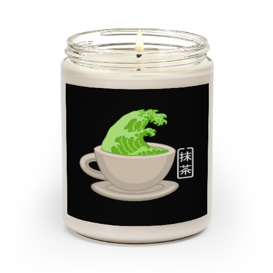 Matcha Latte Great Green Tea Wave Scented Candles