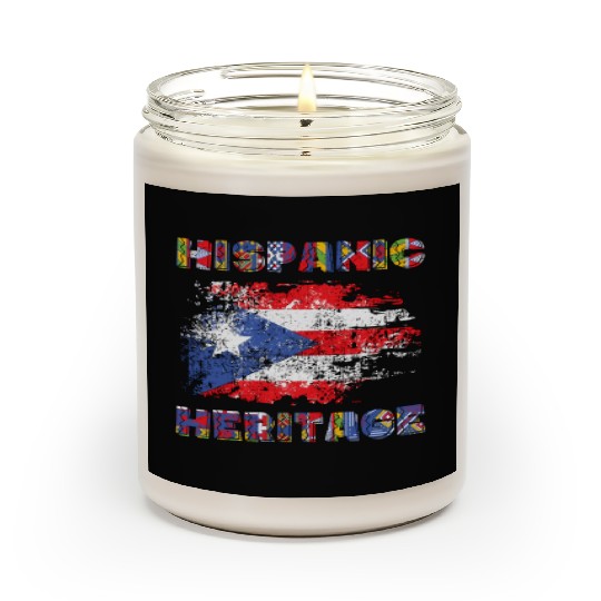 Puerto Rico Hispanic Heritage Month Scented Candles