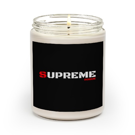 Supreme Rogue Bad Military Style Gaming Gamer Scented Candles
