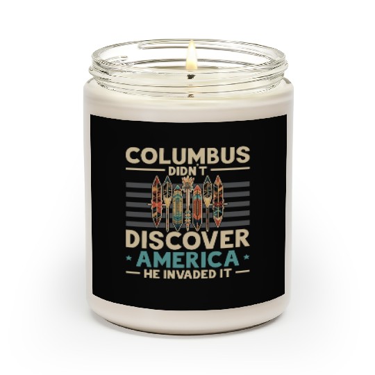 Aboriginal Indians Indigenous Native American Day Scented Candles