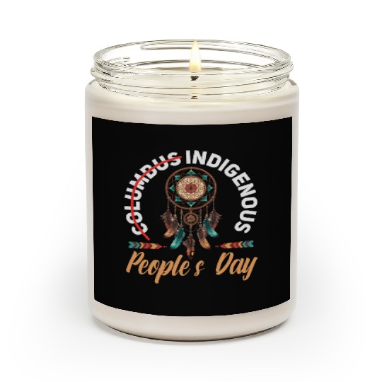 Aboriginal Indians Indigenous Native American Day Scented Candles