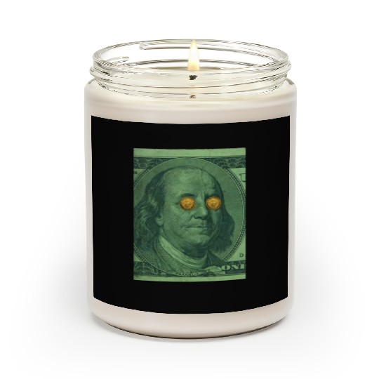 Benjamin Franklin Bitcoin Scented Candles
