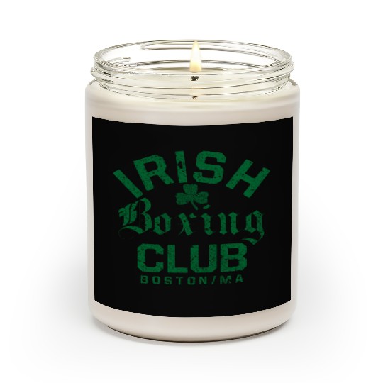 Irish Boxing Club Boston Massachusetts Scented Candles
