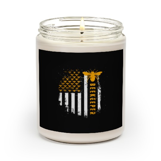 Honey Bee Beekeeping Hive Beekeeper Scented Candles
