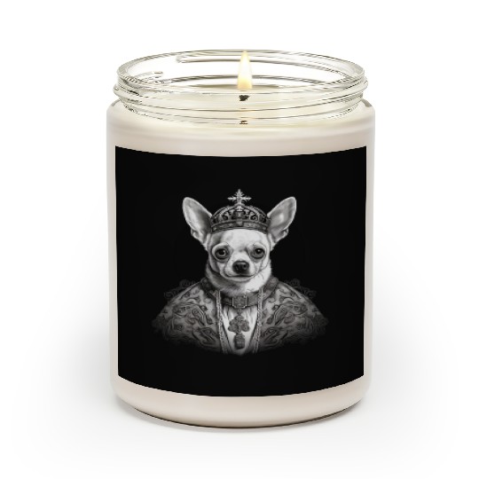 Chihuahua - Pope Dog Church Vatican Catholic Scented Candles