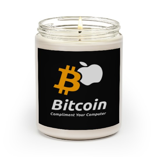 Bitcoin Coin-Compliment Your Computer Scented Candles