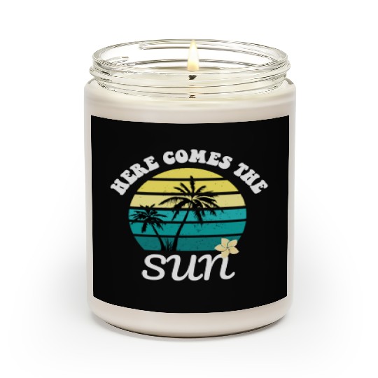 Here comes the sun Summer vacation Scented Candles