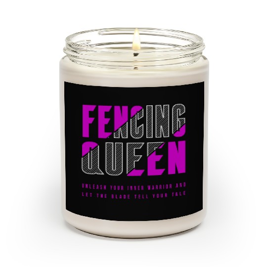 Fencing Queen Scented Candles