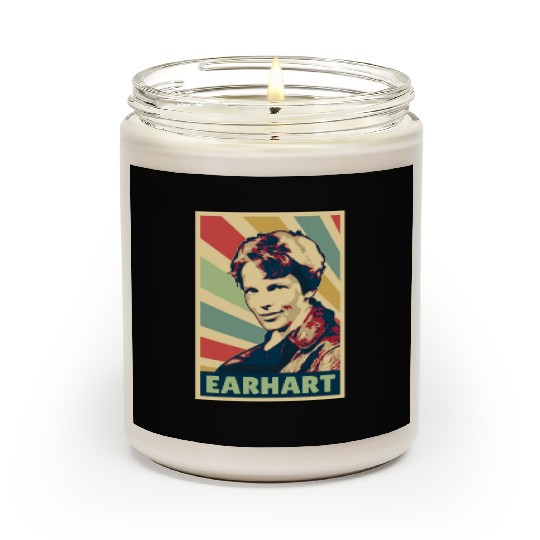 Amelia Earhart Vintage Colors Scented Candles