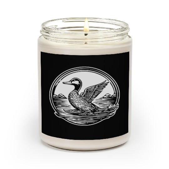 Duck Bird Nature Pond Scented Candles