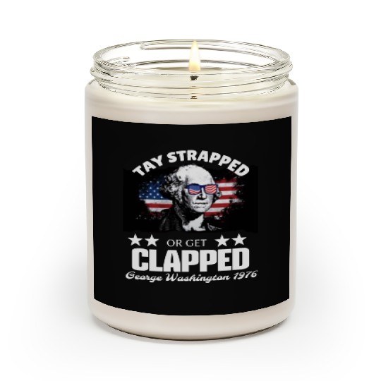 george washington teshirt Scented Candles