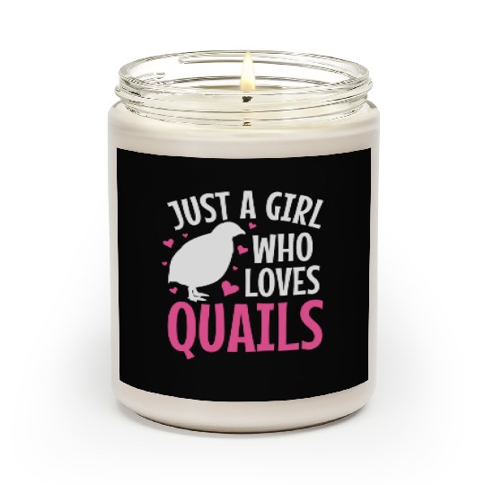 Quails Quail Lover Scented Candles