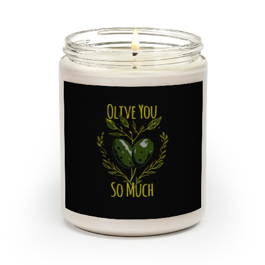 Olive Love Olive Oil I Love You Scented Candles