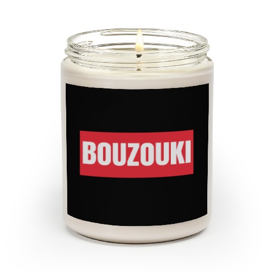 Irish Bouzouki Instrument Greek Scented Candles