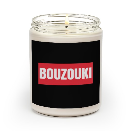 Irish Bouzouki Instrument Greek Scented Candles