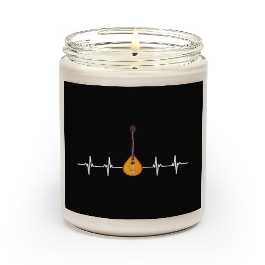 Irish Bouzouki Instrument Greek Scented Candles