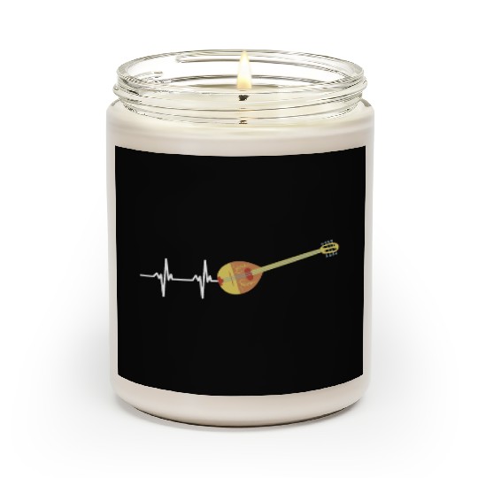 Irish Bouzouki Instrument Greek Scented Candles