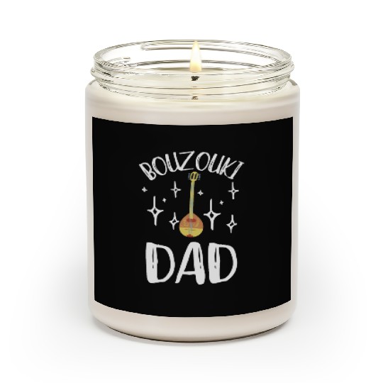 Irish Bouzouki Instrument Greek Scented Candles