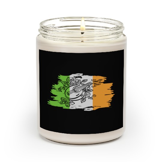Irish Bouzouki Instrument Greek Scented Candles