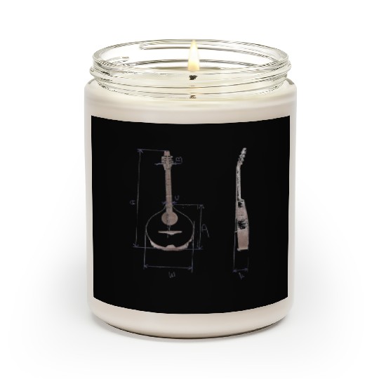 Irish Bouzouki Instrument Greek Scented Candles