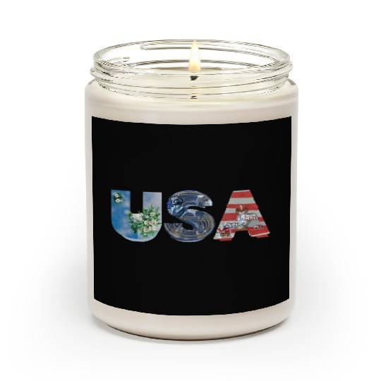 USA STATUE OF LIBERTY Comfort Colors Scented Candles, USA