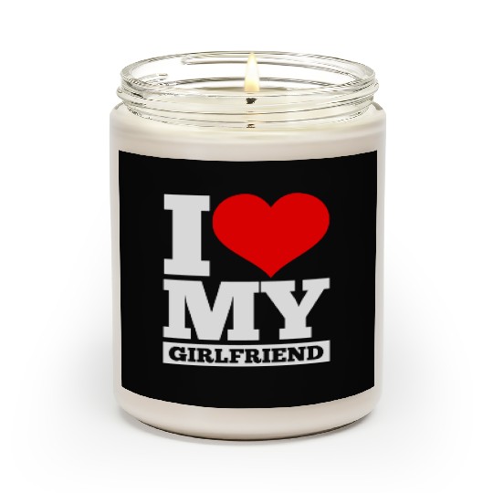 Valentines Day Girlfriend girl Scented Candles