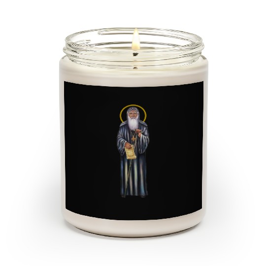 St. Moses the black. Martyr of Coptic church. Scented Candles