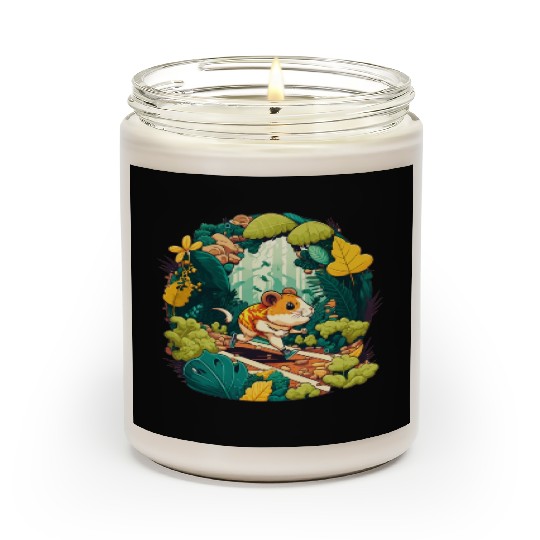 Hamster Adventure Jungle Marathon with Talking Scented Candles