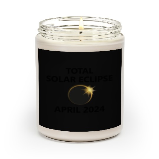 Solar Eclipse 2024 Texas Illinois Ohio Arkansas TX Scented Candles