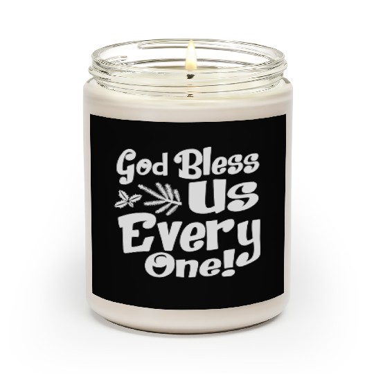 A Christmas Carol Charles Dickens God Bless Us Scented Candles