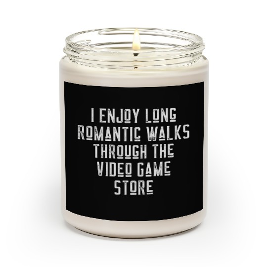 Long Romantic Walks Through The Video Game Store Scented Candles